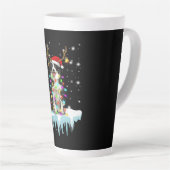 Boder Colline Rendier Kerstcadeau Latte Mok (Rechterhoek)