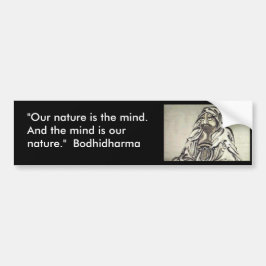 Bodhidharma 1 bumpersticker
