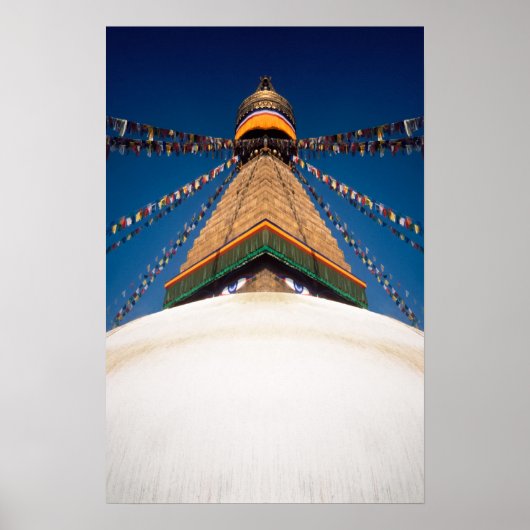 Bodhnath Stupa Poster (Voorkant)