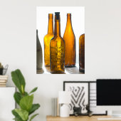 Bodie Antiek flesjes Poster (Thuiskantoor)