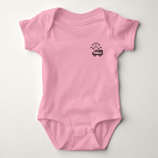 Bodie bebe overlanding baby romper (Voorkant)