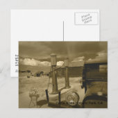 Bodie Dodge Graham & Shower Sepia Briefkaart (Voorkant / Achterkant)