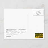 Bodie Dodge Graham & Shower Sepia Briefkaart (Achterkant)