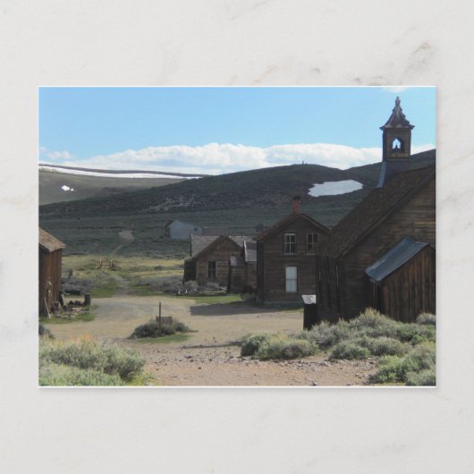 Bodie Ghost Town Briefkaart (Voorkant)