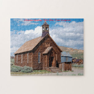 Bodie Ghost Town California. kerstcadeautjes Legpuzzel