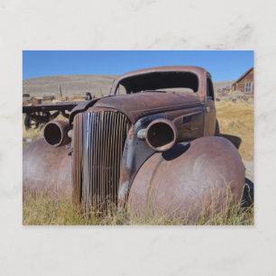 Bodie Ghost Town Classic Car Photo Briefkaart