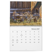 Bodie Ghost Town Fine Art Kalender (Feb 2027)