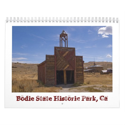 Bodie Ghost Town Kalender (Hoes)