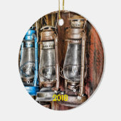 Bodie Ghost Town, Rustieke Antiek Keramisch Ornament (Links)