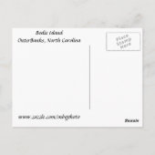 Bodie Island Lighthouse Briefkaart (Achterkant)