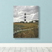 Bodie Island Lighthouse Canvas Afdruk (Insitu (Houten vloer))