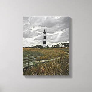 Bodie Island Lighthouse Canvas Afdruk