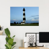Bodie Island Lighthouse Poster (Thuiskantoor)