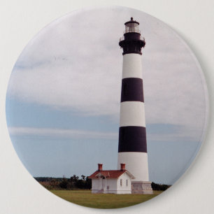 Bodie Island Lighthouse Ronde Button 6,0 Cm