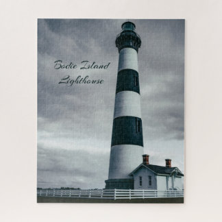 Bodie Island Lighthouse zwart-wit Legpuzzel