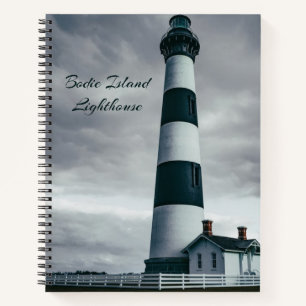 Bodie Island Lighthouse zwart-wit Notitieboek