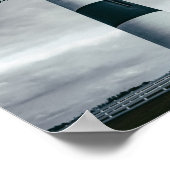 Bodie Island Lighthouse zwart-wit Poster (Hoek)