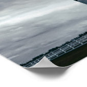 Bodie Island Lighthouse zwart-wit Poster (Hoek)