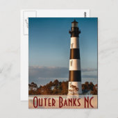 Bodie Island NC Briefkaart (Voorkant / Achterkant)