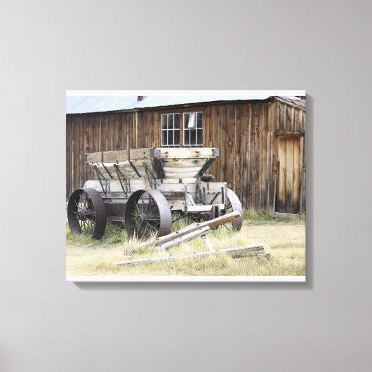 Bodie State Historic Park, CA Canvas Afdruk (Voorkant)