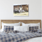 Bodie State Historic Park, CA Canvas Afdruk (Insitu (Slaapkamer))
