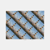 Bodie sunset and full moon fleece deken (Voorkant (Horizontaal))