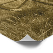 Bodie Wagon Wheel Sepia Poster 3 (Coin)