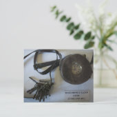 Bodie Watchman's Clock and Keys Briefkaart (Staand voorkant)