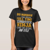 Bodmanager T-shirt (Voorkant)