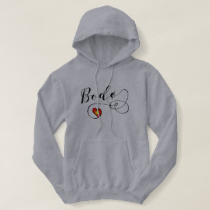 Bodø Flag Heart, Noorwegen, Bodö Hoodie