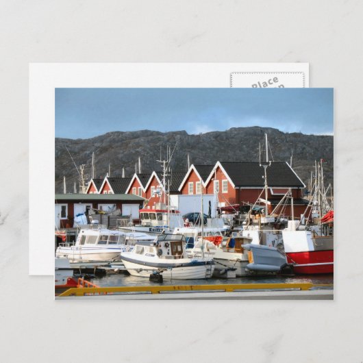 Bodo, haven briefkaart (Voorkant / Achterkant)