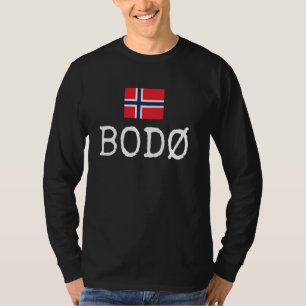 Bodø Noorwegen Country Family Trip Reizen Kinder M T-shirt