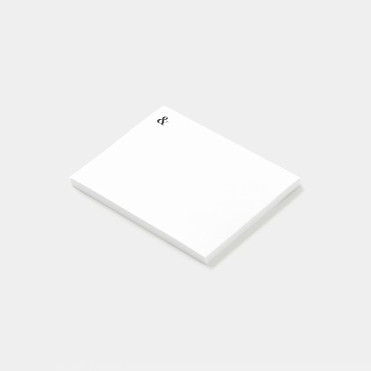 bodoni oldstyle 72 bold post-it® notes (Schuin)