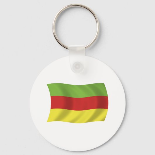 Bodos People Flag Sleutelhanger (Voorkant)