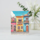 Bodrum Turkiye Briefkaart (Staand voorkant)