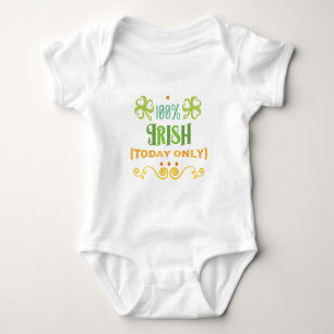 Body 100% Irish Today Word Art