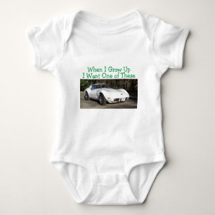 Body 1975 Corvette Quand J'Ai Cultivé Baby T-Shirt