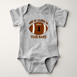 Body 1er Anniversaire Garçon Football T-shirt personnal