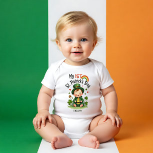 Body 1er jour de la Saint-Patrick de bébé, Petit Trésor