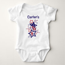1ère 4 juillet Bodysuit de bébé Ma 1ère 4e Chemise