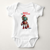 Body 🎄1st Christmas, custom text, Santa-Bot Sleighs (Devant)