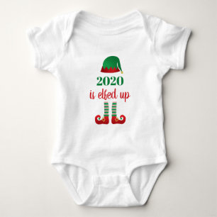 Body 2020 Est Elfed Up Funny Christmas Quarantine Disan