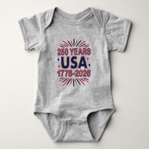 Body 250 ans USA Semiquinentenaire 1776-2026
