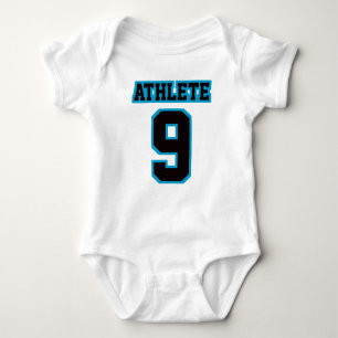 Body 2 Côté BLACK BLEU Romper Football Jersey