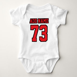 Body 2 Côté BLANC ROUGE NOIR Football maillot
