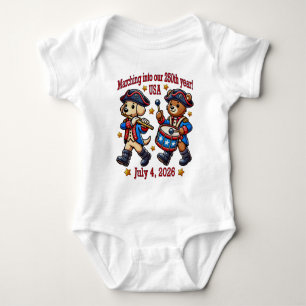 Body 4 juillet USA 250e anniversaire Semiquincentenaire
