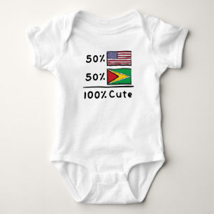 Body 50% Américain 50% Guyanais 100% mignonne Guyana U