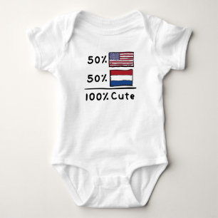 Body 50% américain 50% néerlandais 100% mignonne Pays
