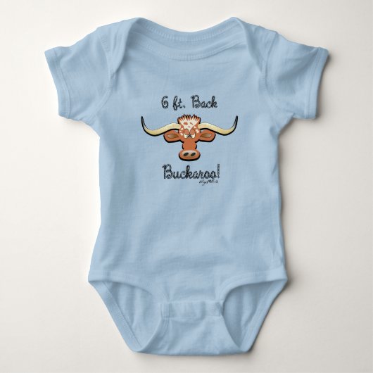 Body 6 Pieds. Back Buckaroo, Longhorn Steer (Devant)