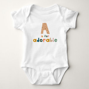 Body A est destiné à l'adorable tenue pour bébés 1 pièc